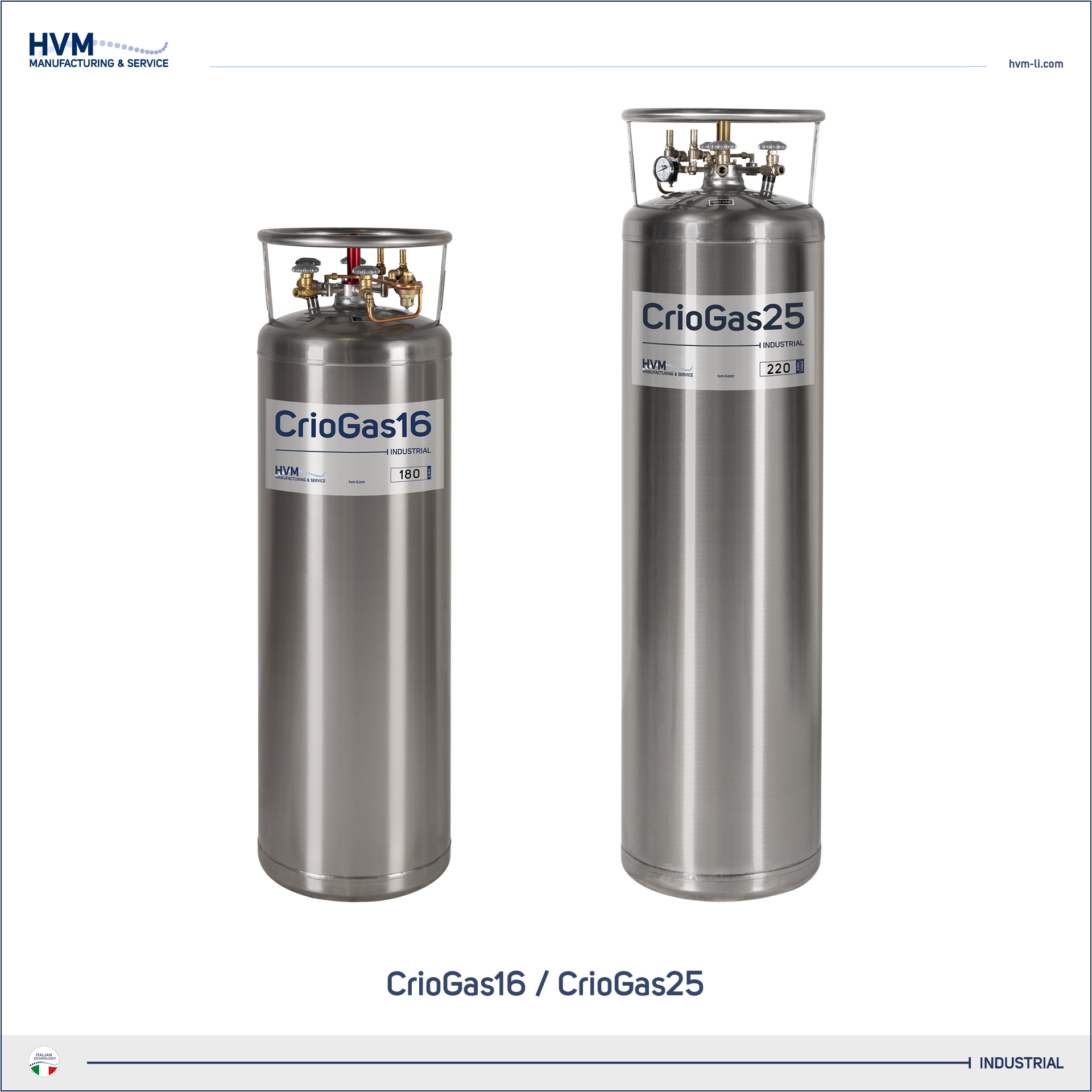 CrioGas25 cryogenic tank by HVM